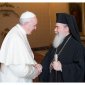 "По пути к полному единству". Папа дал "частную аудиенцию" Иерусалимскому патриарху