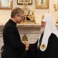 Святейший Патриарх Кирилл встретился с генеральным секретарем Всемирного совета церквей Олафом Фюксе Твейтом