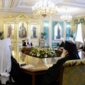 В Патриаршей и Синодальной резиденции в Даниловом монастыре открылось очередное заседание Священного Синода Русской Православной Церкви