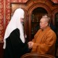 Состоялась встреча Святейшего Патриарха Кирилла с настоятелем монастыря Шаолинь